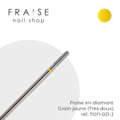 Fraise en Diamant Grain Jaune forme Tonneau 0,21 cm | Vladmiva Outlet