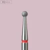 Fraise en Diamant Grain Rouge forme Boule 1,8 mm - | IQ Nails Fashion