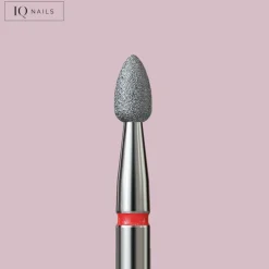 Fraise en Diamant Grain Rouge forme Cartouche 2,5 mm - | IQ Nails New