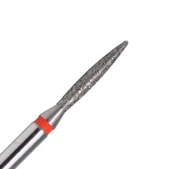 Fraise en Diamant Grain Rouge forme Flamme 0,16 x 1 cm | KMIZ Online