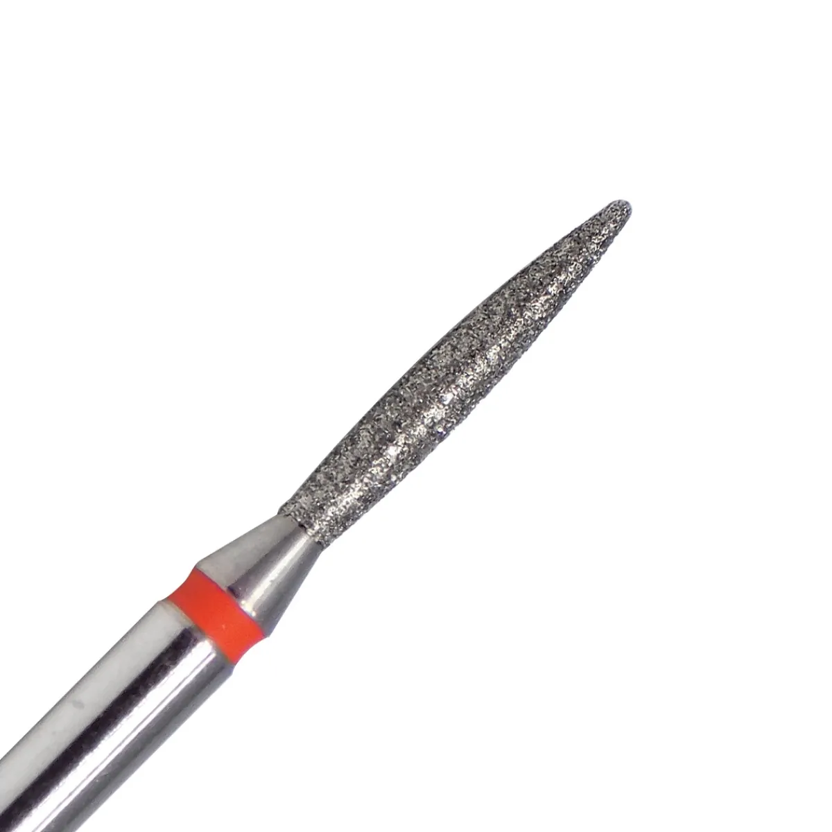 Fraise en Diamant Grain Rouge forme Flamme 0,16 x 1 cm | KMIZ Online