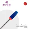 Fraise en Tungstène Grain Rouge Forme Cône Tronqué 6,8 x 15 mm - Purple | Purple Professional Sale