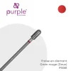 Fraise manucure Russe en Diamant Grain Rouge forme Tonneau 4 x 9 mm - Purple | Purple Professional Sale
