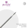 Fraise manucure Russe en Diamant forme Flamme 1,4 x 8,3 mm - Purple | Purple Professional Hot