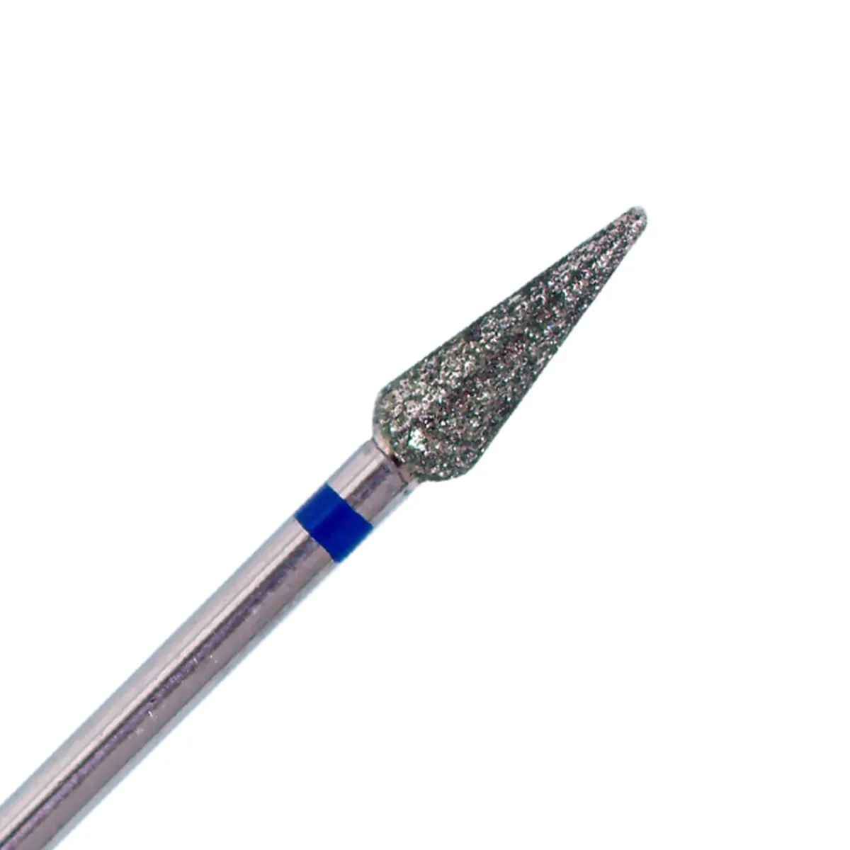 Fraise manucure Russe en Diamant Grain Bleu forme Tulipe 4,2 x 12 mm - Purple | Purple Professional Clearance