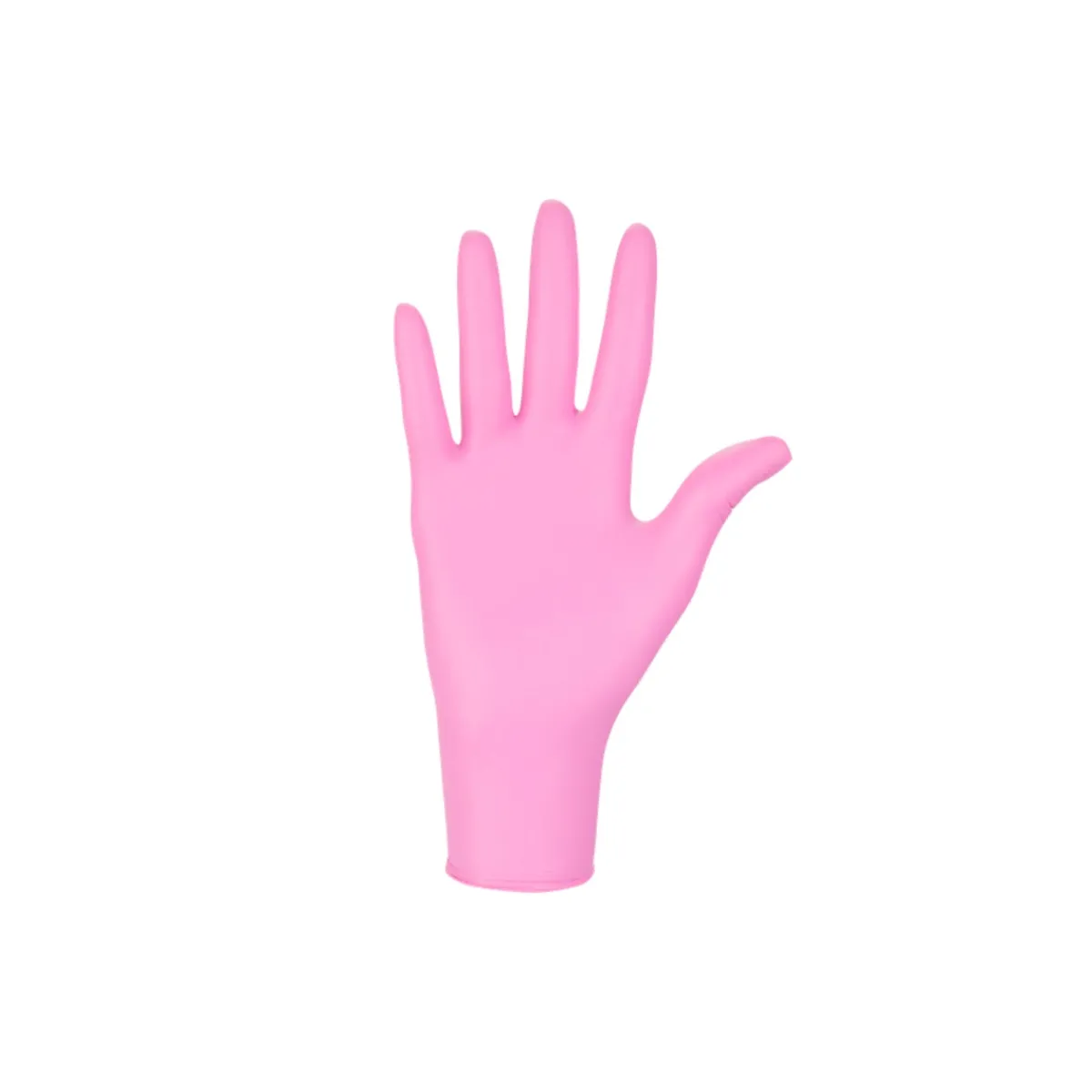 Gants NITRYLEX en Nitrile Roses non-poudrés Taille L (8/9) - Boite de 100 gants | Mercator Online