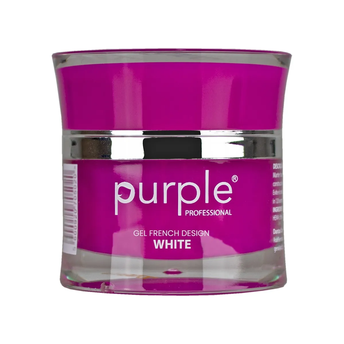 Gel blanc FRENCH DESIGN - 15 gr | Purple Professional Fashion