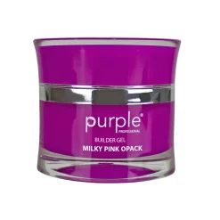 Gel de construction BUILDER GEL MILKY PINK OPACK - 50 gr | Purple Professional Fashion