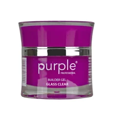Gel de construction BUILDER GEL GLASS CLEAR - 15 gr | Purple Professional Clearance