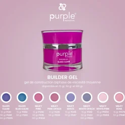 Gel de construction BUILDER GEL MILKY WHITE OPACK - 15 gr | Purple Professional Online