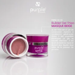 Gel de construction THIXO MASQUE BEIGE - 50 gr | Purple Professional Fashion