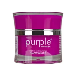 Gel French manucure SNOW WHITE - 15 gr | Purple Professional New