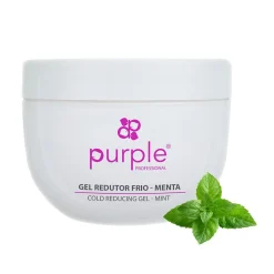 Gel remodelant anti-cellulite à la menthe - Effet froid - 500 ml | Purple Professional Discount