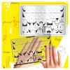Grande Plaque de STAMPING + Pochoir - Frenchy | Taki Da Outlet
