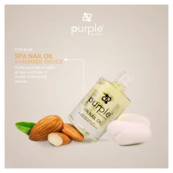 Huile pour Cuticules PURPLE SPA Amande douce 10 ml | Purple Professional Fashion