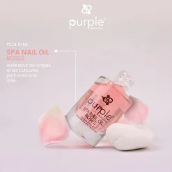 Huile pour Cuticules PURPLE SPA Roses 10 ml | Purple Professional Hot