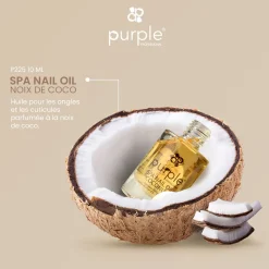 Huile pour Cuticules PURPLE SPA Noix de coco 10 ml | Purple Professional Fashion