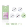 KIT DE FRAISES N°14 : 4 embouts + 1 offert - Purple | Purple Professional Outlet