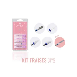 KIT DE FRAISES N°2 : 4 embouts + 1 offert - Purple | Purple Professional Fashion