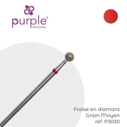 KIT DE FRAISES N°12 : 4 embouts P3030 + 1 offert - Purple | Purple Professional Best