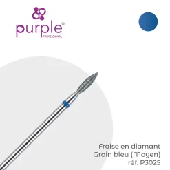 KIT DE FRAISES N°11 : 4 embouts P3025 + 1 offert - Purple | Purple Professional Hot