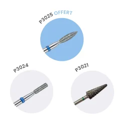 KIT DE FRAISES N°5 : 2 embouts + 1 offert - Purple | Purple Professional New