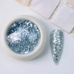 Kit de Paillettes pastel - 8 Pots | Fraise Nail Shop Online