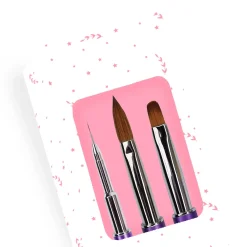 KIT DE PINCEAUX N°5 : 2 pinceaux + 1 offert - Purple | Purple Professional Best