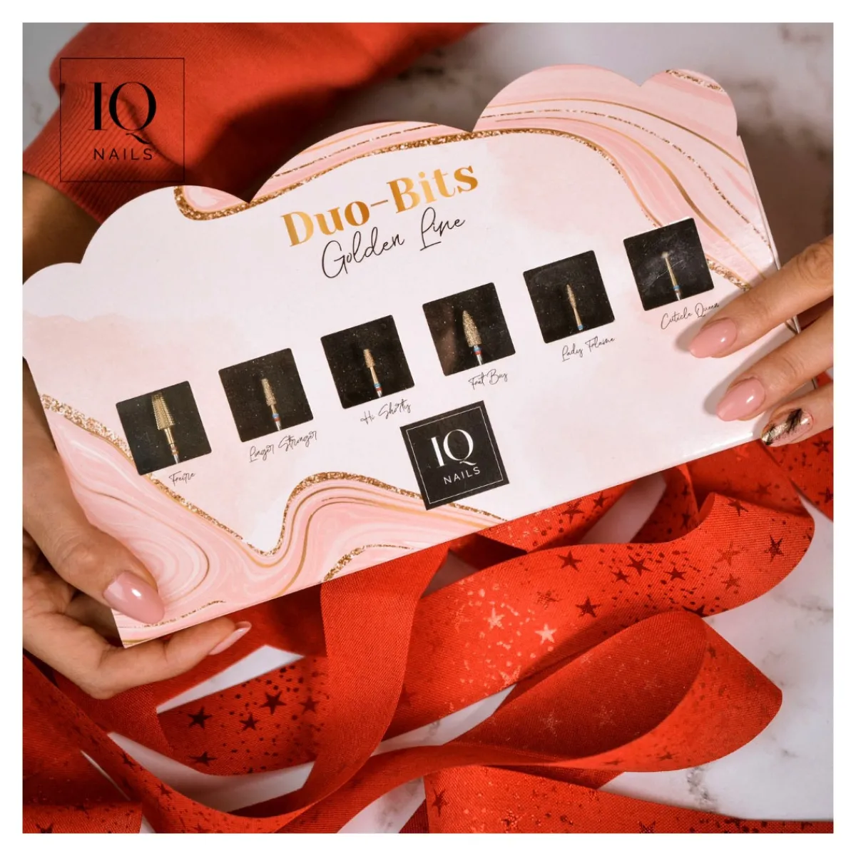 Kit manucure DUO-BITS (Double-grain) | IQ Nails New