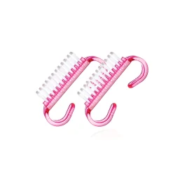 Lot de 2 Brosses à Ongles MINI pour dépoussiérer les ongles - Purple (2pcs) | Purple Professional Clearance