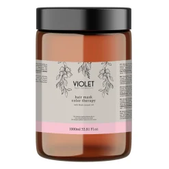 Masque cheveux colorés COLOR THERAPY - 1000 ml | Violet Discount