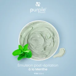 Émulsion Post-épilation à la Menthe - 500 ml | Purple Professional Sale