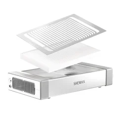 NEW ! Aspirateur de table Style PRO sans sac avec filtre - Gris | Shemax Hot