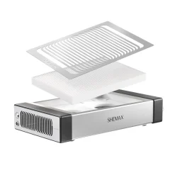 NEW ! Aspirateur de table Style PRO sans sac avec filtre - Noir | Shemax Clearance