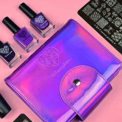 Organisateur pour plaques de Stamping - Violet | B. Loves Plates Best