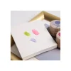 Palette en carton pour mélanger les couleurs - 5,1 x 5,1 cm | Fraise Nail Shop Best