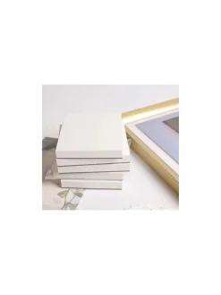 Palette en carton pour mélanger les couleurs - 7,6 x 7,6 cm | Fraise Nail Shop Outlet