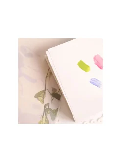 Palette en carton pour mélanger les couleurs - 7,6 x 7,6 cm | Fraise Nail Shop Outlet