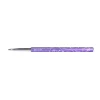 PINCEAU NAIL ART en Nylon ONE STROKE XXS : 1,5 x 2,5mm - Manche Métallique | Purple Professional Fashion