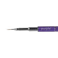 PINCEAU NAIL ART FIN N°00 Manche métallique | Purple Professional Online
