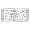 Plaque de STAMPING Mini - Holiday N°02 | Taki Da Clearance