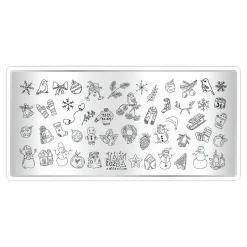 Plaque de STAMPING Mini - Holiday N°02 | Taki Da Clearance