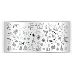 Plaque de STAMPING Mini - Holiday N°01 | Taki Da Clearance
