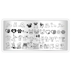 Plaque de STAMPING Mini - Reverse N°04 | Taki Da Sale