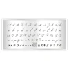 Plaque de STAMPING Mini - Lettres N°03 | Taki Da Hot