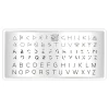 Plaque de STAMPING Mini - Lettres N°02 | Taki Da New