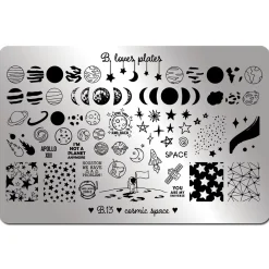 Plaque de STAMPING XL - Cosmic Space | B. Loves Plates Sale