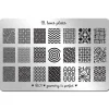 Plaque de STAMPING XL - Geometry is perfect | B. Loves Plates Fashion