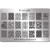 Plaque de STAMPING XL - Leaves of Happiness | B. Loves Plates Sale