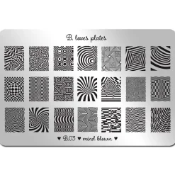 Plaque de STAMPING XL - Mind Blown | B. Loves Plates Clearance